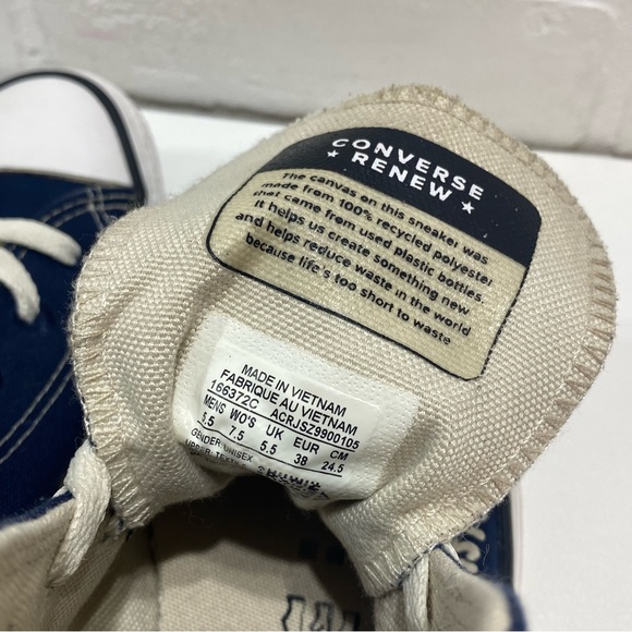 Chuck Taylor All Star High 'Life's Too Short To Waste' 16637C - Size 5.5 / 7.5 - Picture 5 of 7